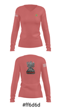 1/623rd FAR 72334612 Women's Long Sleeve V-neck Shirt - 7