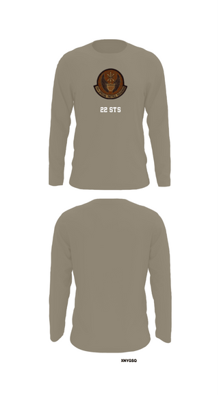 Long Sleeve Performance Shirt, 22 STS, Air Force, Teamtime, Team time, sublimation, custom sports apparel, team uniforms, spirit wear, spiritwear, sports uniforms, custom shirts, team store, custom team store, fundraiser sports, apparel fundraiser
