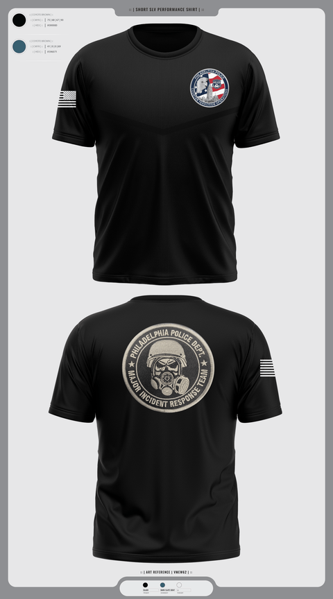 Short Sleeve Performance Shirt, Philadelphia Police Counter Terrorism Operations, Police, Teamtime, Team time, sublimation, custom sports apparel, team uniforms, spirit wear, spiritwear, sports uniforms, custom shirts, team store, custom team store, fundraiser sports, apparel fundraiser