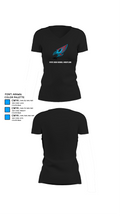 Piute High School Wrestling 66905850 Women's Short Sleeve V-neck Shirt - 37