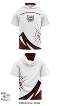 Logan-Rogersville Wildcats 82535935 Short Sleeve Performance Shirt with hood - 135