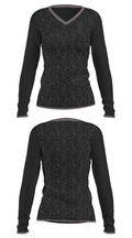 Tyrel Jackson Training 25669644 Women's Long Sleeve V-neck Shirt - 43