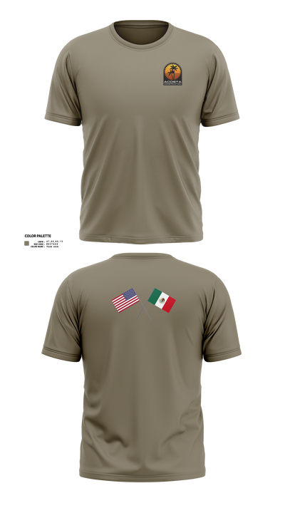 Acosta Construction Services 3316736 Short Sleeve Performance Shirt - 1