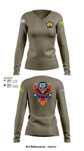 Phoenix H2F 94523826 Women's Long Sleeve V-neck Shirt -1 102