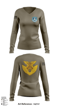 衛生 94122789 Women's Long Sleeve V-neck Shirt - 137