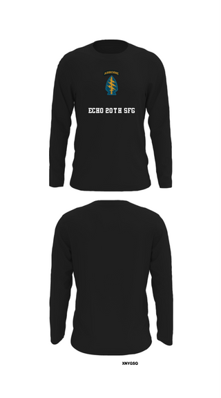 Long Sleeve Performance Shirt, Echo 20th SFG, National Guard, Teamtime, Team time, sublimation, custom sports apparel, team uniforms, spirit wear, spiritwear, sports uniforms, custom shirts, team store, custom team store, fundraiser sports, apparel fundraiser