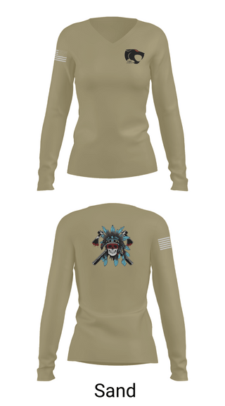 Womens Long Sleeve Vneck Shirt, C co 2-87, , Teamtime, Team time, sublimation, custom sports apparel, team uniforms, spirit wear, spiritwear, sports uniforms, custom shirts, team store, custom team store, fundraiser sports, apparel fundraiser