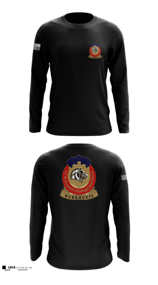 Long Sleeve Performance Shirt, 127th ASB WORKHORSE, Army, Teamtime, Team time, sublimation, custom sports apparel, team uniforms, spirit wear, spiritwear, sports uniforms, custom shirts, team store, custom team store, fundraiser sports, apparel fundraiser