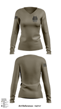 DTO 23496307 Women's Long Sleeve V-neck Shirt - 116