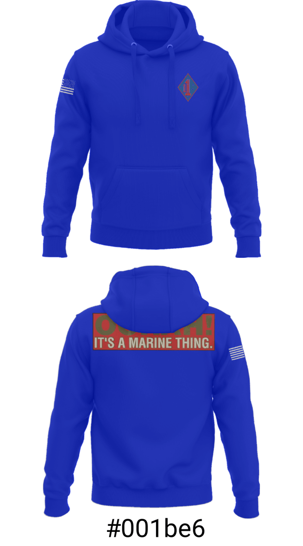 Hoodie, 1st Marine Regiment, Marines, Teamtime, Team time, sublimation, custom sports apparel, team uniforms, spirit wear, spiritwear, sports uniforms, custom shirts, team store, custom team store, fundraiser sports, apparel fundraiser