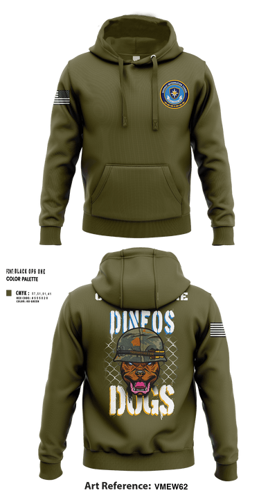 DINFOS 37015122 Hoodie - 43