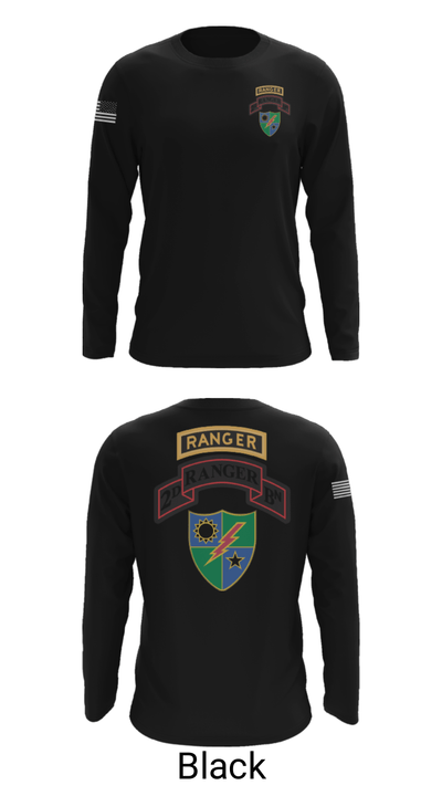 2nd Battalion 75th Ranger Regiment 36081201 Long Sleeve Performance Shirt - 26