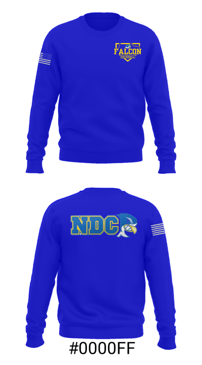 Notre Dame College Baseball 14441958 Crew Neck Sweatshirt - 16
