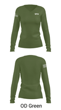 TF3 5812668 Women's Long Sleeve V-neck Shirt - 57