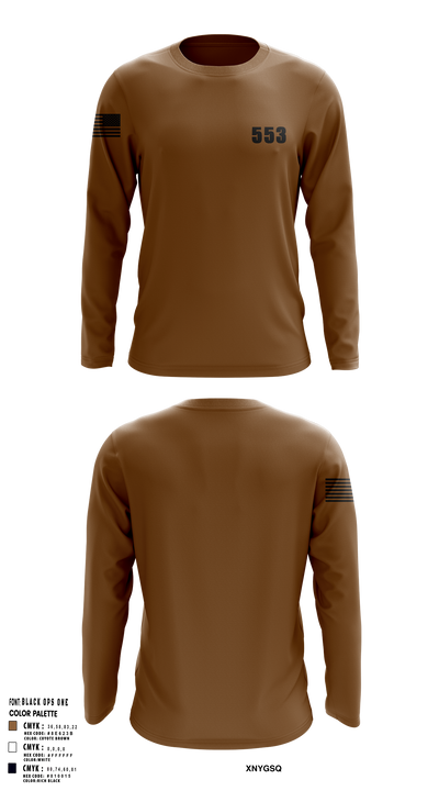 553 74727013 Long Sleeve Performance Shirt 113