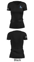 Limestone Community High School Cheer 68526986 Women's Short Sleeve V-neck Shirt - 38