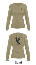 LOS LUNAS POLICE DEPT. SWAT 5938018 Women's Long Sleeve V-neck Shirt - 92