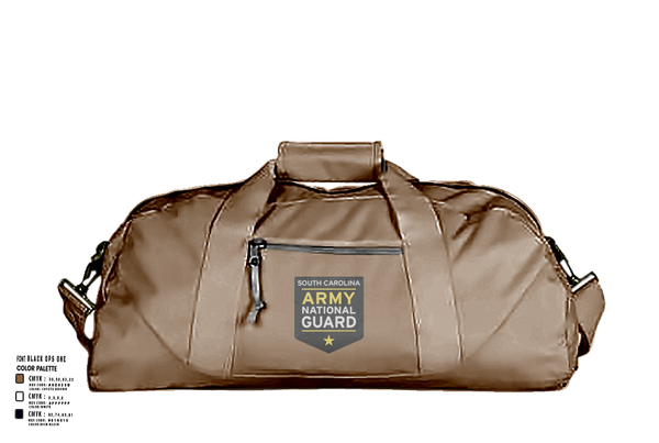 Duffle Bag, SOUTH CAROLINA ARMY NATIONAL GUARD, National Guard, Teamtime, Team time, sublimation, custom sports apparel, team uniforms, spirit wear, spiritwear, sports uniforms, custom shirts, team store, custom team store, fundraiser sports, apparel fundraiser
