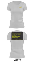 M.E.R. TRANSPORT LLC 858863 Women's Short Sleeve V-neck Shirt - 19