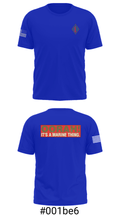 1st Marine Regiment 32808075 Old School Cotton Feel Shirt - 7
