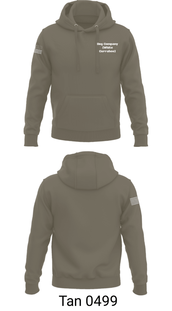 Hoodie, Dog Company (White Currahee), Army, Teamtime, Team time, sublimation, custom sports apparel, team uniforms, spirit wear, spiritwear, sports uniforms, custom shirts, team store, custom team store, fundraiser sports, apparel fundraiser