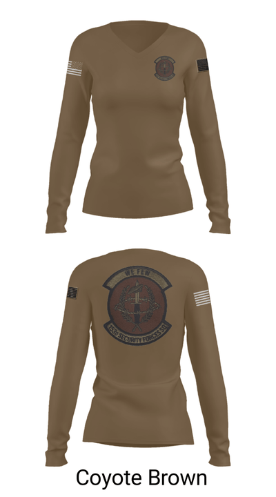 153 SFS 68051752 Women's Long Sleeve V-neck Shirt - 10