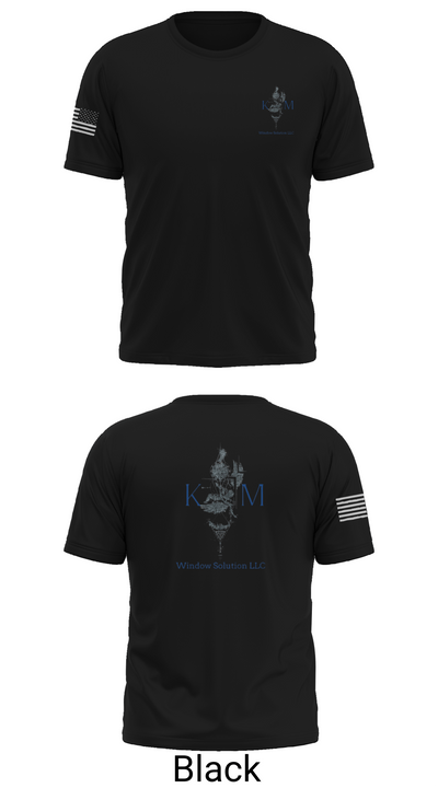 K&M window solutions llc 44492171 Old School Cotton Feel Shirt - 29