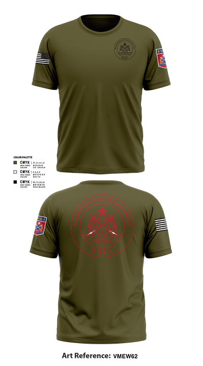 B.N.R.A 22892000 Short Sleeve Performance Shirt - 103