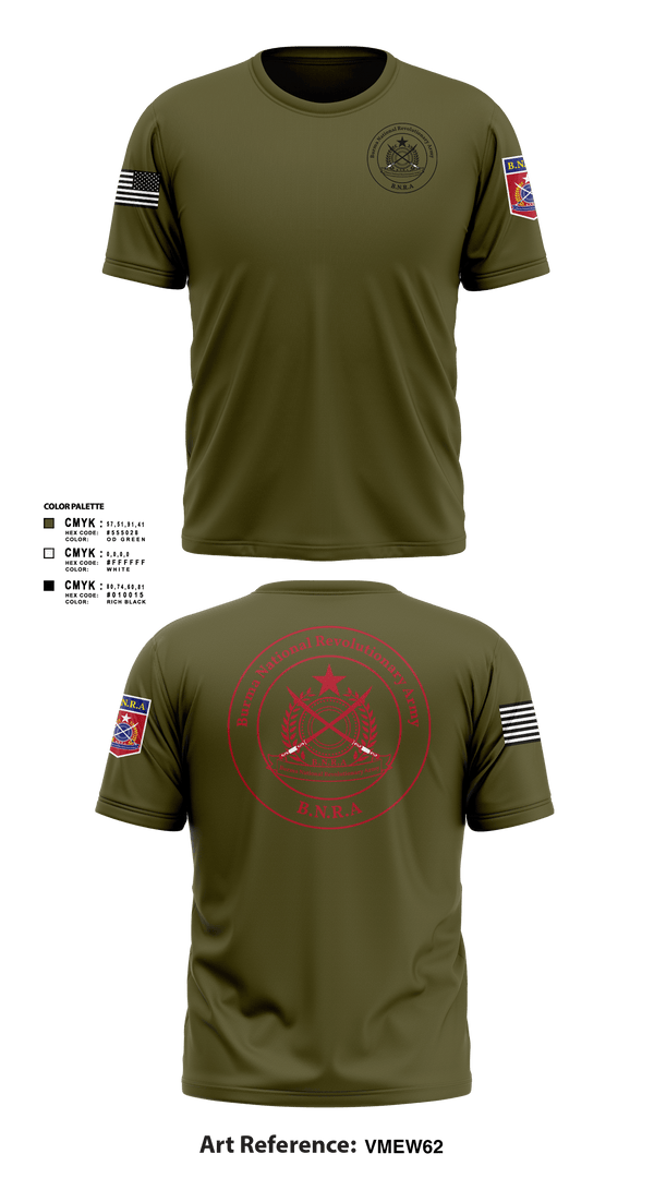 Short Sleeve Performance Shirt, B.N.R.A, Army, Teamtime, Team time, sublimation, custom sports apparel, team uniforms, spirit wear, spiritwear, sports uniforms, custom shirts, team store, custom team store, fundraiser sports, apparel fundraiser