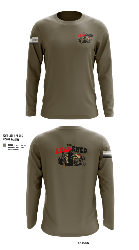 Long Sleeve Performance Shirt, The Lead Shed, , Teamtime, Team time, sublimation, custom sports apparel, team uniforms, spirit wear, spiritwear, sports uniforms, custom shirts, team store, custom team store, fundraiser sports, apparel fundraiser