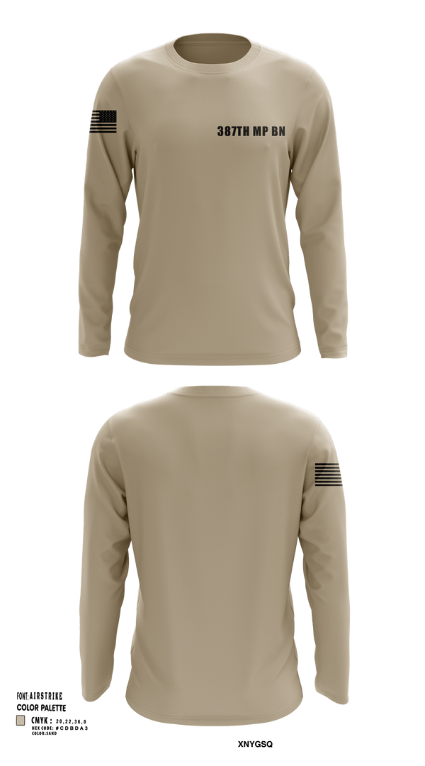Long Sleeve Performance Shirt, 387th MP BN, , Teamtime, Team time, sublimation, custom sports apparel, team uniforms, spirit wear, spiritwear, sports uniforms, custom shirts, team store, custom team store, fundraiser sports, apparel fundraiser