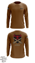 BRAVO BULLS 37560351 Long Sleeve Performance Polo - 1