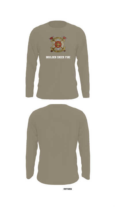 Boulder creek fire 92680239 Long Sleeve Performance Shirt 72