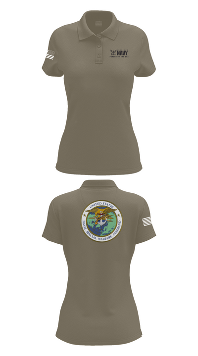 SEAL Team 4781251 Women's Short Sleeve Performance Polo  - 71