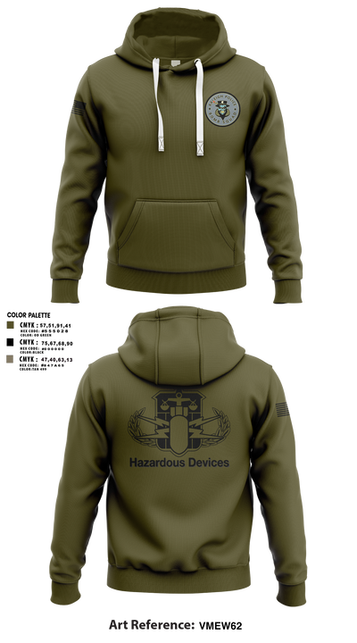Raleigh Police Bomb Squad 92795368 Hoodie - 7
