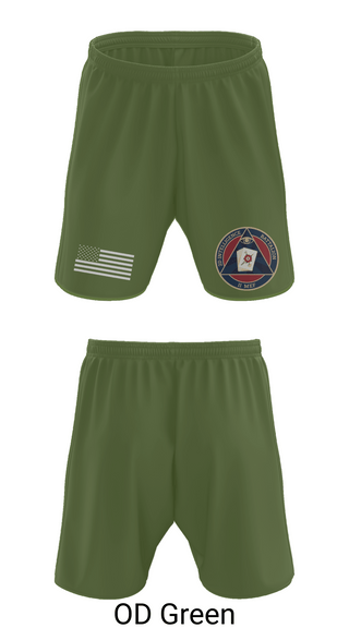 Athletic Shorts With Pockets, 2D INTEL BN S1, Marines, Teamtime, Team time, sublimation, custom sports apparel, team uniforms, spirit wear, spiritwear, sports uniforms, custom shirts, team store, custom team store, fundraiser sports, apparel fundraiser