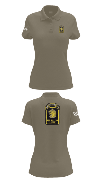Wolfhounds 24858493 Women's Short Sleeve Performance Polo  - 75