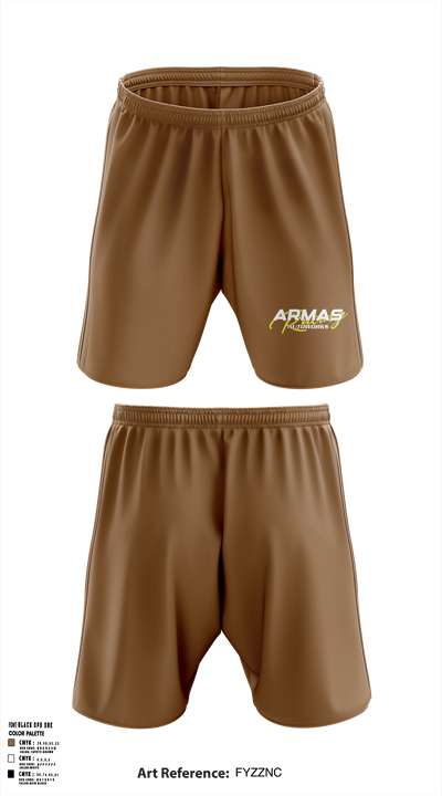 Armas Autoworks 7130414 Athletic Shorts With Pockets - 1