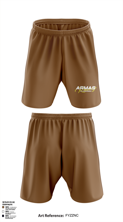 Athletic Shorts With Pockets, Armas Autoworks, , Teamtime, Team time, sublimation, custom sports apparel, team uniforms, spirit wear, spiritwear, sports uniforms, custom shirts, team store, custom team store, fundraiser sports, apparel fundraiser
