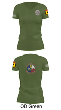B Co 615th ASB - Tangos 38236769 Women's Short Sleeve V-neck Shirt - 48