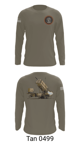 Long Sleeve Performance Shirt, Bravo 5-7 ADA, Army, Teamtime, Team time, sublimation, custom sports apparel, team uniforms, spirit wear, spiritwear, sports uniforms, custom shirts, team store, custom team store, fundraiser sports, apparel fundraiser