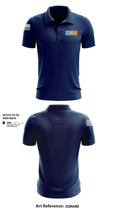 Master Guide 6717265 Long Sleeve Performance Polo - 255
