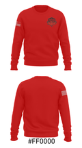 North Side High School Softball 21306920 Crew Neck Sweatshirt - 16