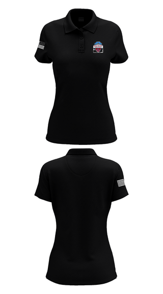 Womens Short Sleeve Performance Polo, Hole Heart Home Services, , Teamtime, Team time, sublimation, custom sports apparel, team uniforms, spirit wear, spiritwear, sports uniforms, custom shirts, team store, custom team store, fundraiser sports, apparel fundraiser