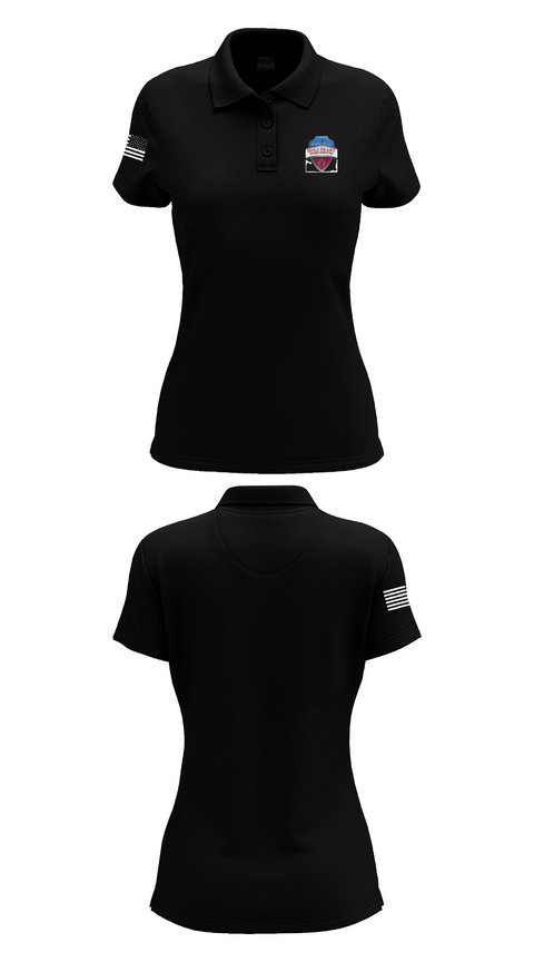 Womens Short Sleeve Performance Polo, Hole Heart Home Services, , Teamtime, Team time, sublimation, custom sports apparel, team uniforms, spirit wear, spiritwear, sports uniforms, custom shirts, team store, custom team store, fundraiser sports, apparel fundraiser
