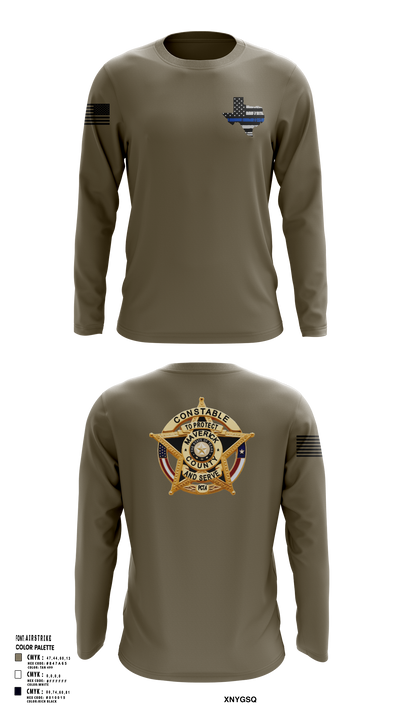 Maverick County Constable PCT 4 23255361 Long Sleeve Performance Shirt 106