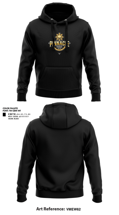 Pinnacle Martial Arts 28485454 Hoodie - 2