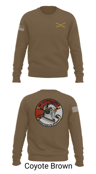 Crew Neck Sweatshirt, , Army, Teamtime, Team time, sublimation, custom sports apparel, team uniforms, spirit wear, spiritwear, sports uniforms, custom shirts, team store, custom team store, fundraiser sports, apparel fundraiser