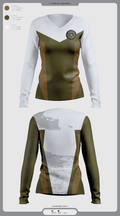 Krav Maga 3210796 Women's Long Sleeve V-neck Shirt - 6