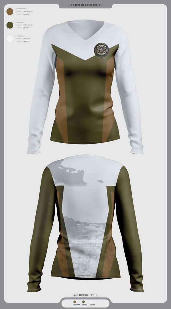 Womens Long Sleeve Vneck Shirt, FieldKrav Maga, Softball, Teamtime, Team time, sublimation, custom sports apparel, team uniforms, spirit wear, spiritwear, sports uniforms, custom shirts, team store, custom team store, fundraiser sports, apparel fundraiser